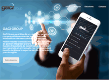 Tablet Screenshot of gaci.com.ar